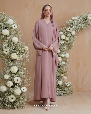 Daffodil Abaya in Pink