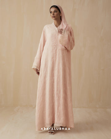 Razia Abaya in Pink