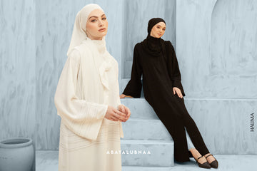 Halima Abaya is a high-impact look with minimal fuss.