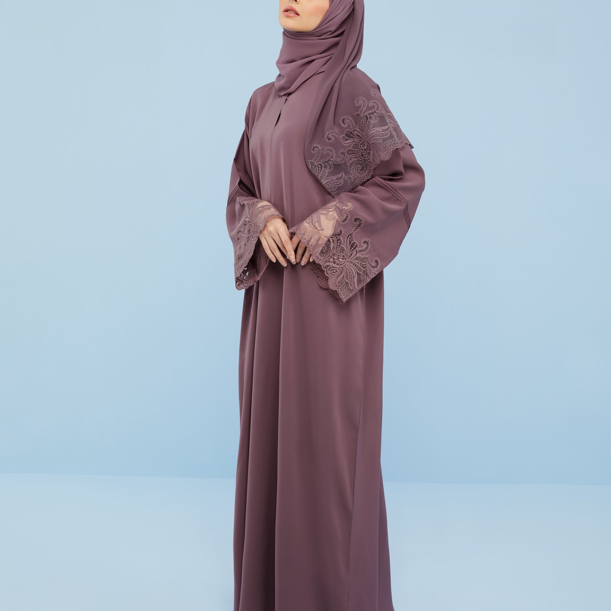 Amalia Abaya in Purple Haze