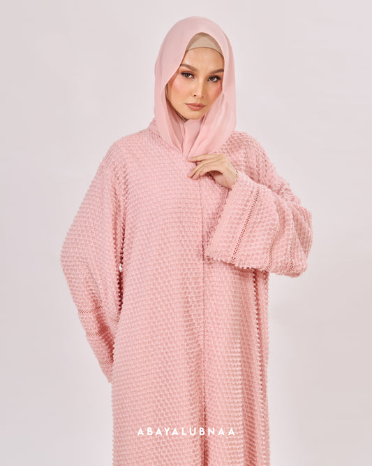 Amalina Abaya in Pink