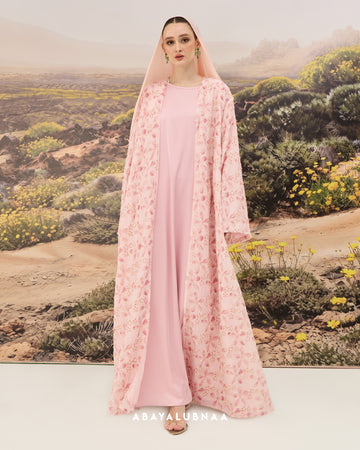Arabella Abaya in Pink