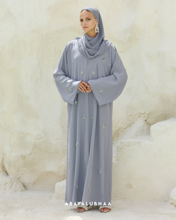 Ayra Abaya in Powder Blue