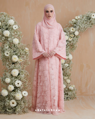 Camellia Abaya in Pink