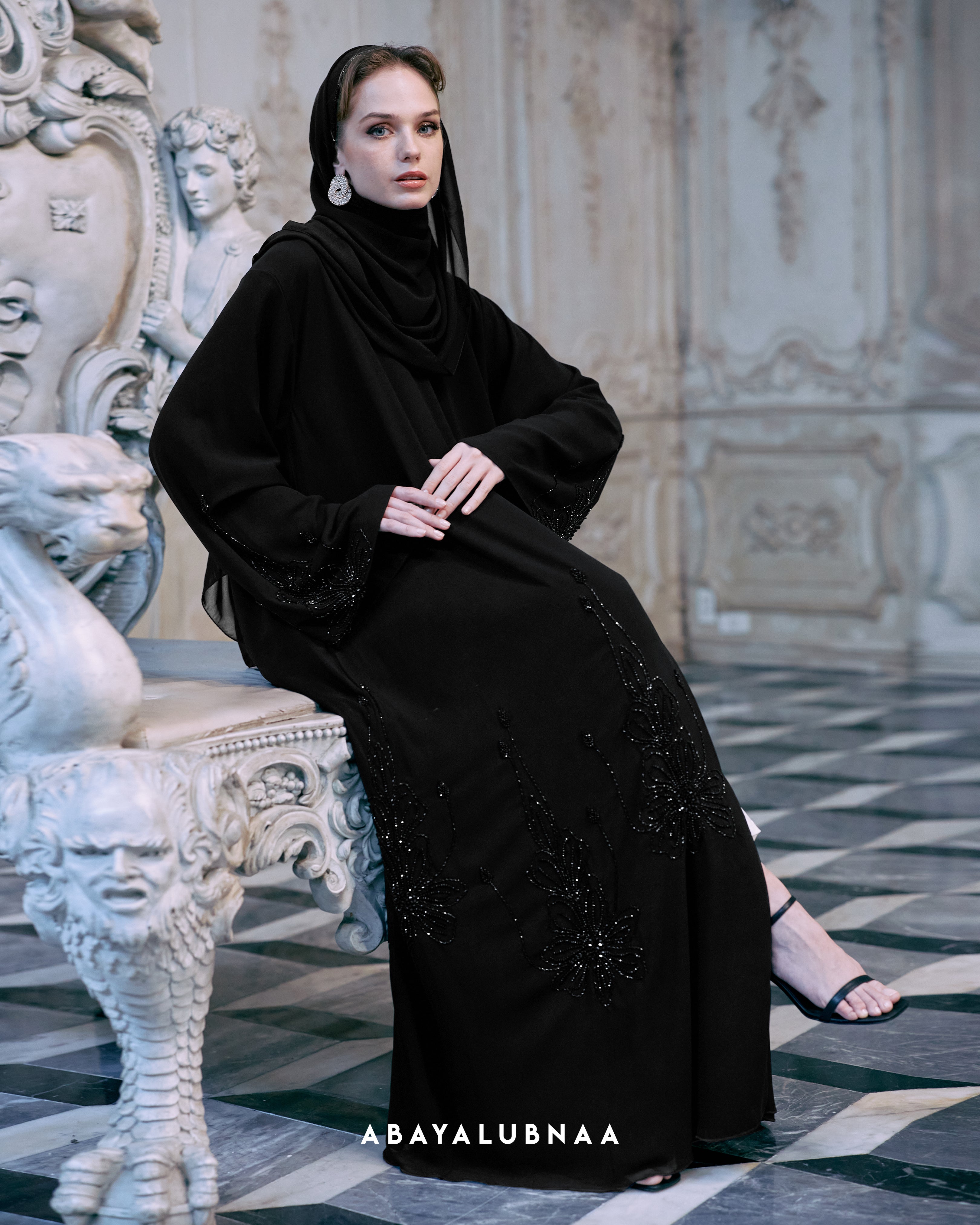 Bridal abaya discount
