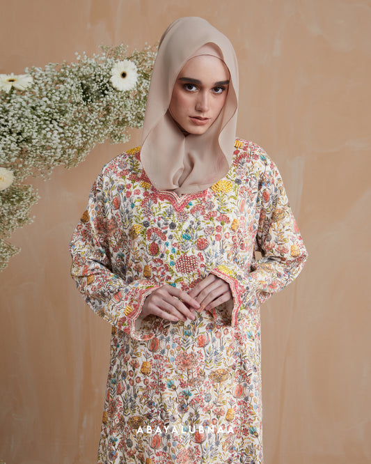 Galabiya Cotton in Ash Grey