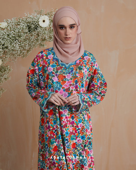 Galabiya Cotton in Blue