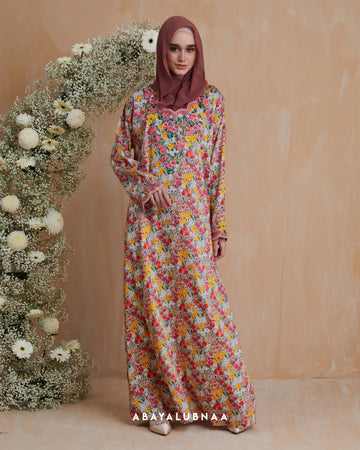 Galabiya Cotton in Mint Green