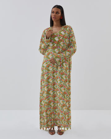 Galabiya Luxe in Green