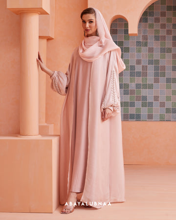 Gloria Abaya in Rose Gold