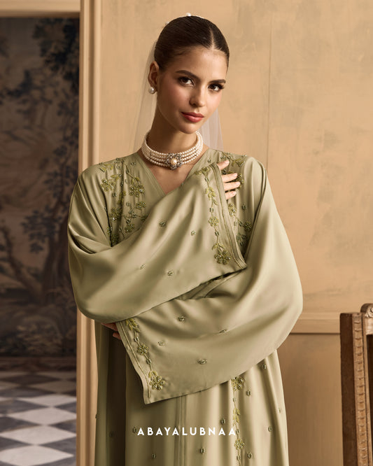 Isadora Abaya in Lime Green