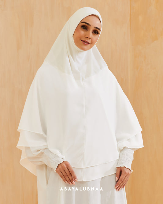 Khimar Zehra in White (NEW)