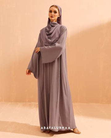 Lumina Abaya in Elderberry