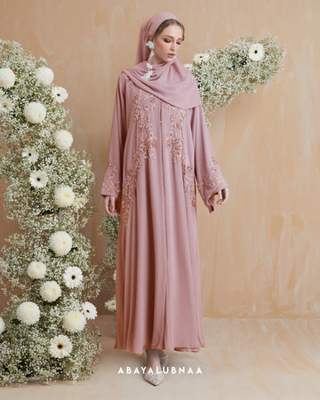 Melrose Abaya in Pink
