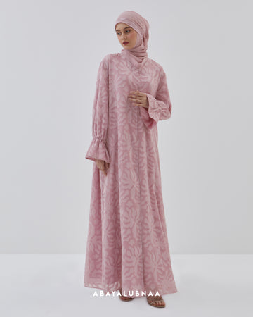 Naema Abaya in Pink
