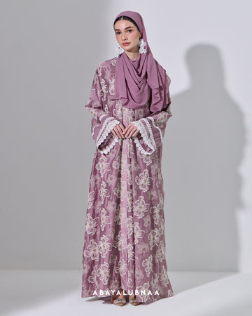 Nayla Abaya in Dusk Purple