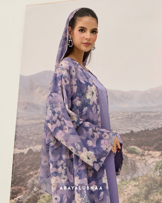 Rosalie Abaya in Purple