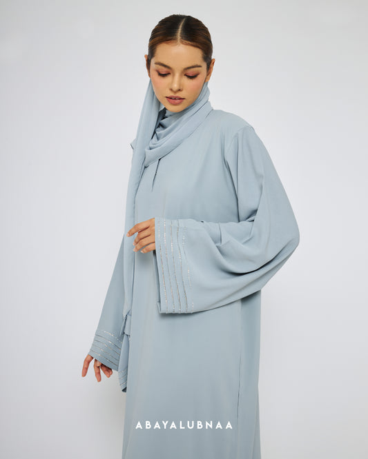 Sandra Abaya in Pastel Blue