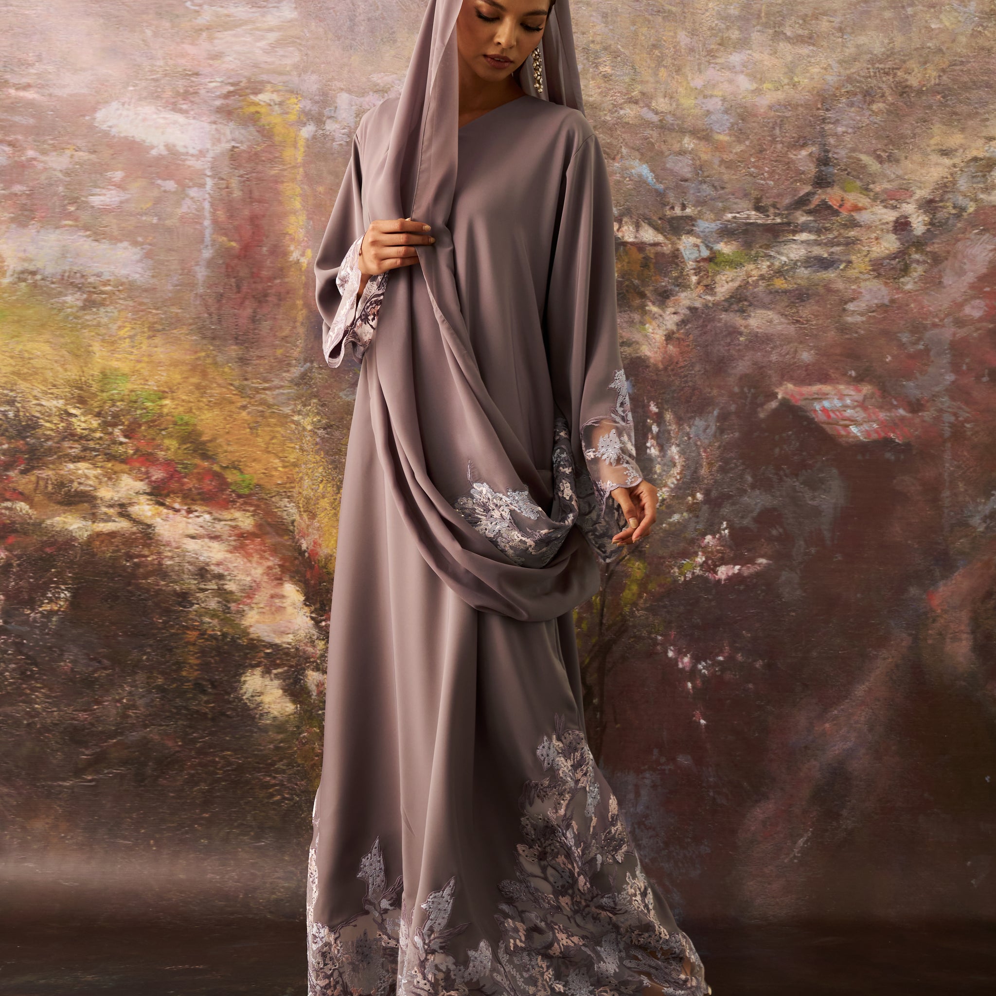 Sonia Abaya in Grey