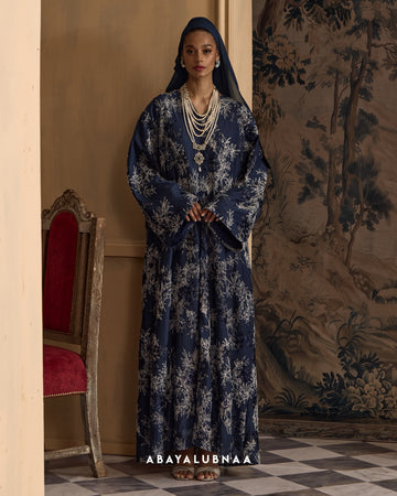 Stella Abaya in Navy Blue