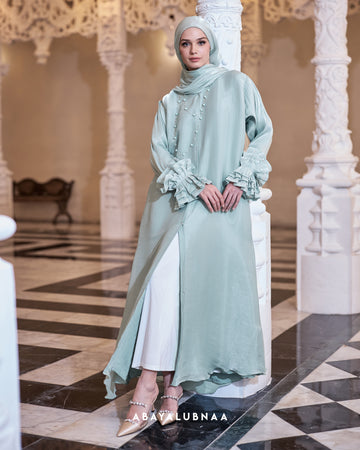 Tiffany Abaya in Turquoise Green