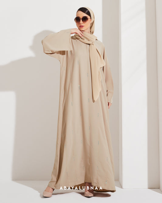 Belle Abaya in Bleached Sand