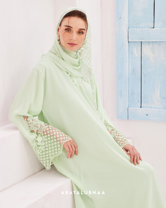 Alyssa Abaya in Light Green