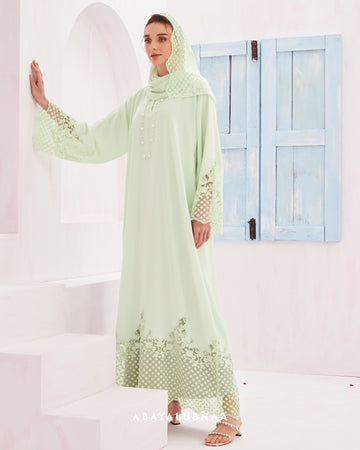 Alyssa Abaya in Light Green