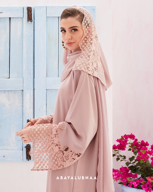 Alyssa Abaya in Soft Pink