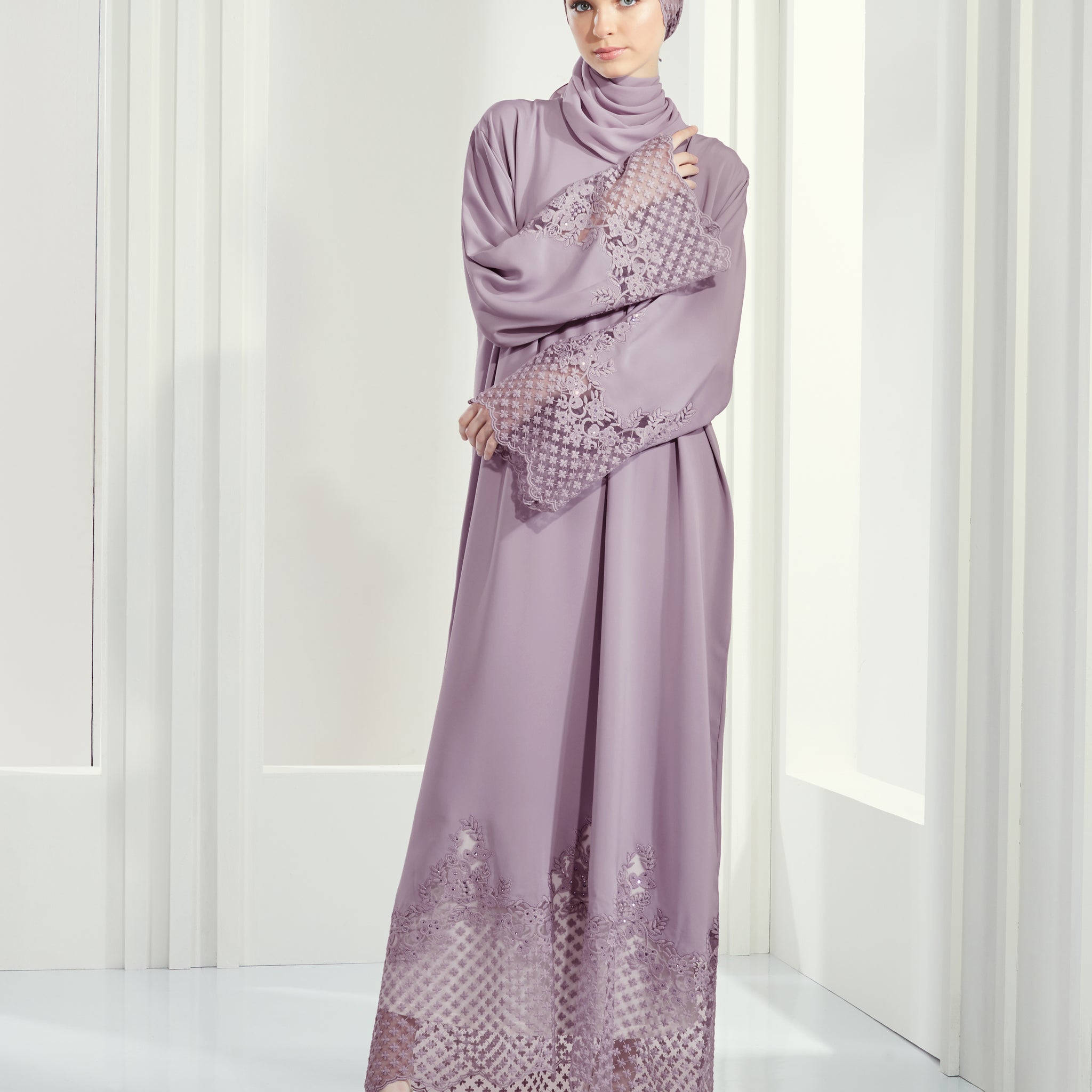 Alyssa Abaya in Yam Purple