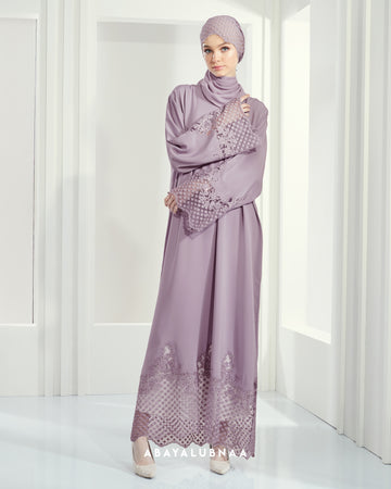 Alyssa Abaya in Yam Purple