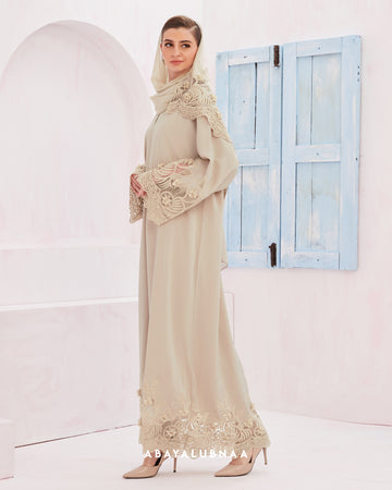 Callie Abaya in Soft Nude