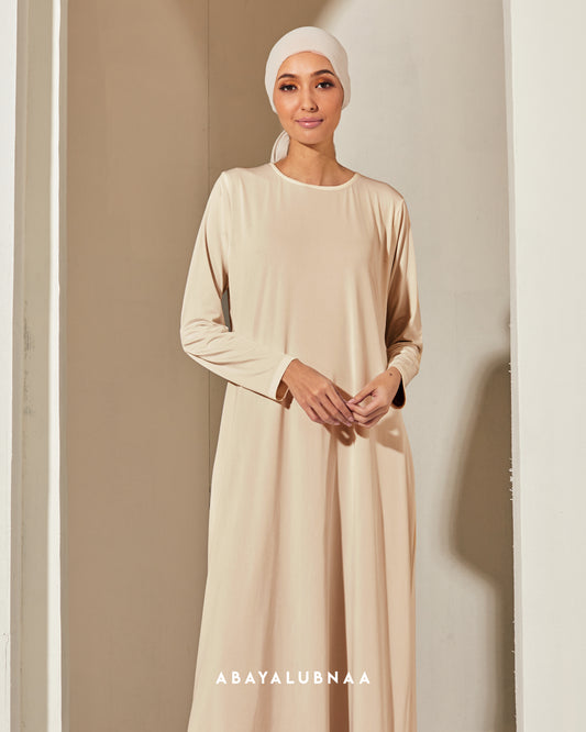 Long Sleeve Inner in Beige