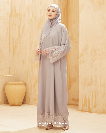 Irdina Abaya in Lilac Purple