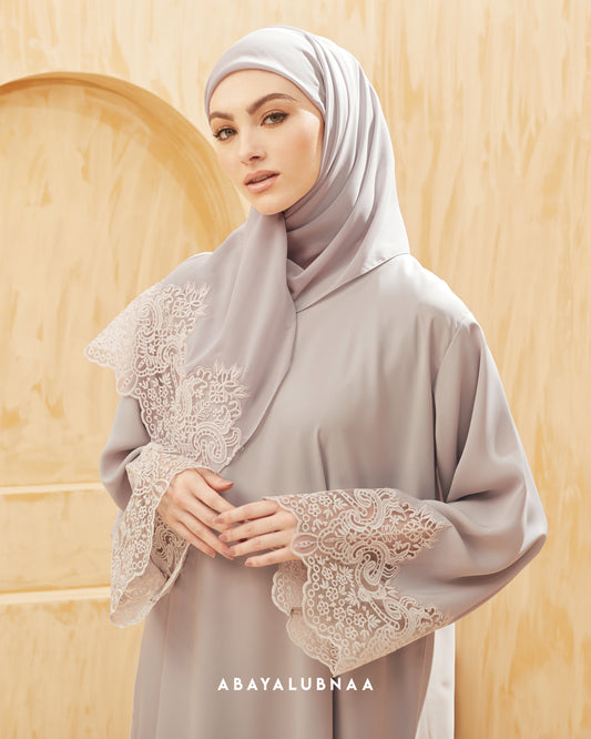 Irdina Abaya in Lilac Purple