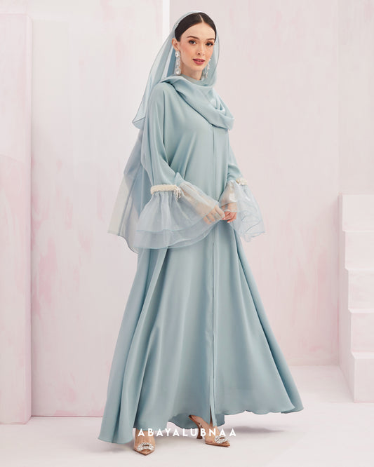 Khloe Abaya in Pastel Blue