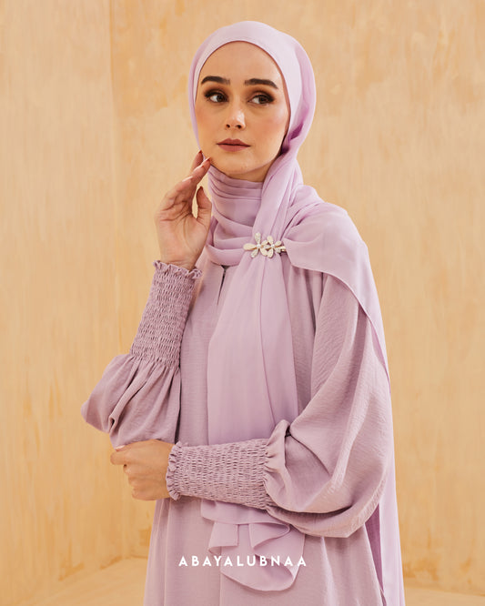 Safa Umrah in Pink Lavender