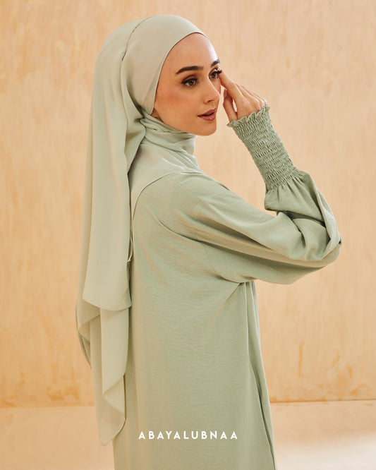 Safa Umrah in Soft Green