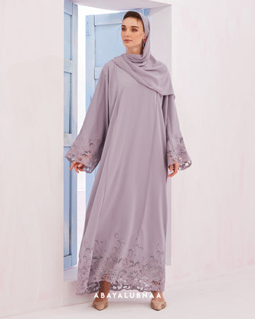 Talia Abaya in Yam Purple