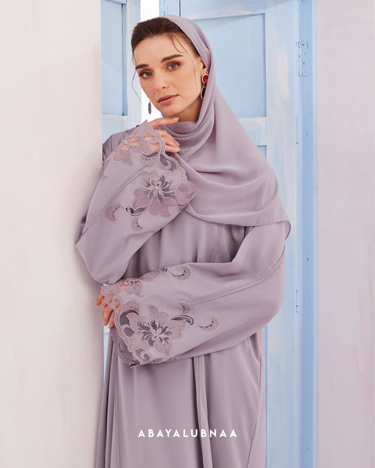 Talia Abaya in Yam Purple