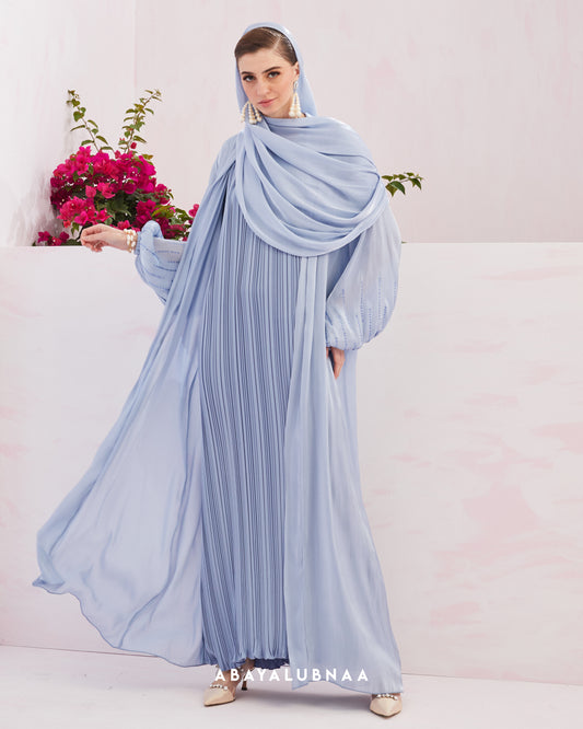Valentina Abaya in Powder Blue