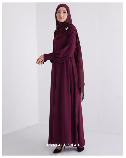 Safa Umrah in Sangria Red