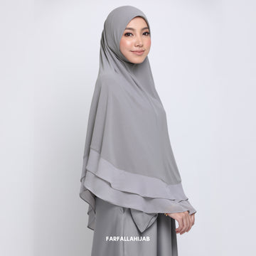 Khimar Zohra in Dusty Grey