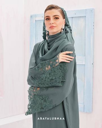 Grace Raya in Dusty Turqoise