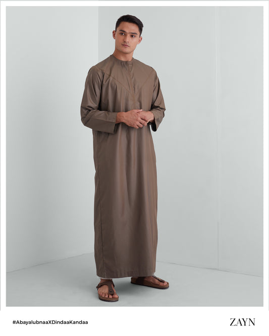 Jubah Zayn in Chocolate Chip
